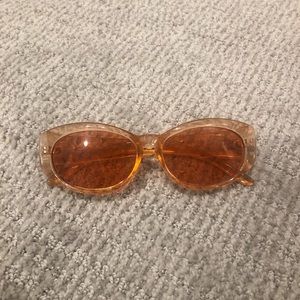 Peach Urban Outfitters Sunglasses
